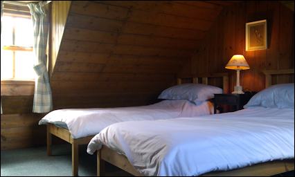 bedroom in cottage